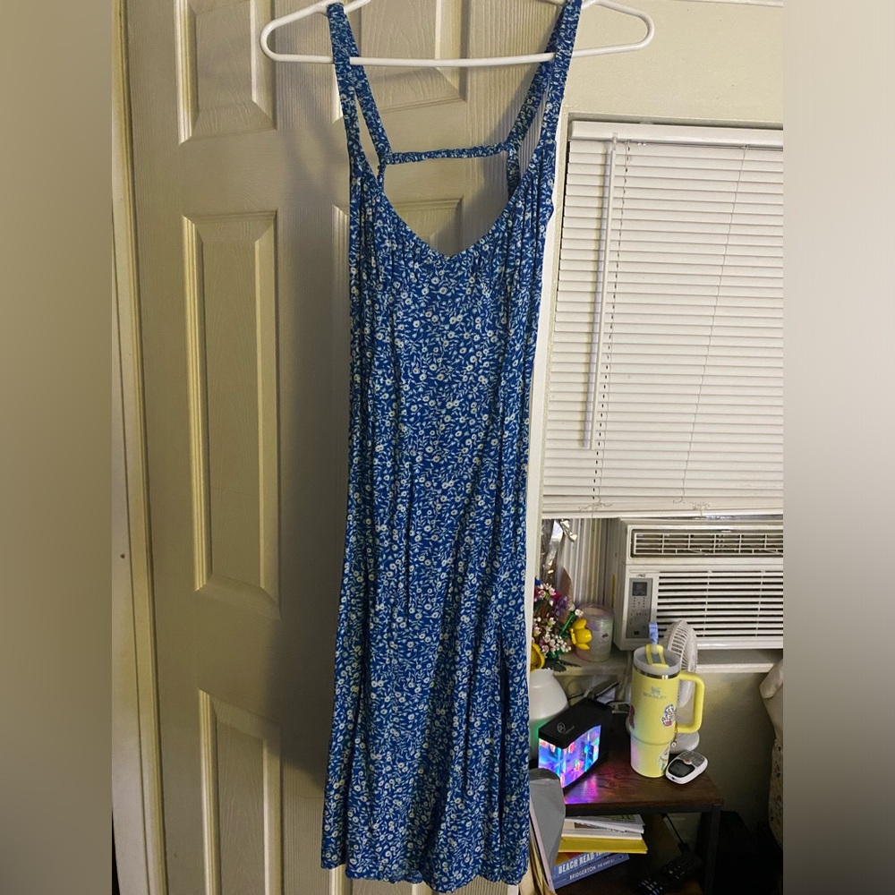 Princess Polly Blue Floral Midi Dress - Picture 2 of 5